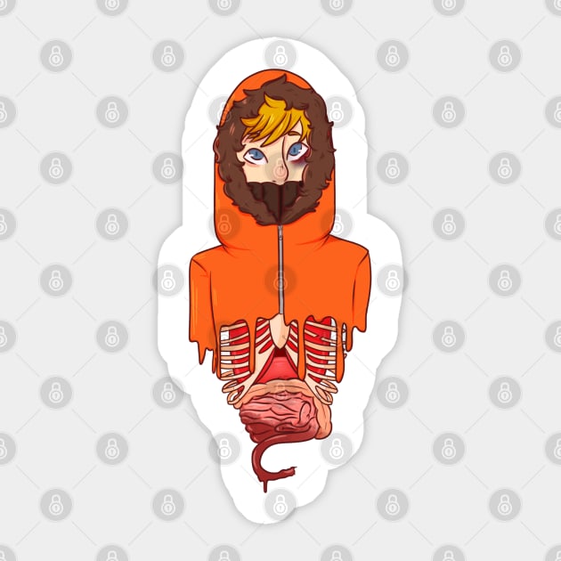 kenny Sticker by Witch